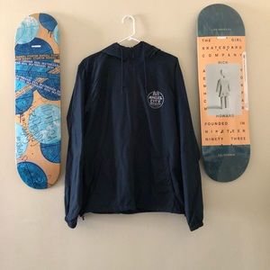 Angel City Brewery ZIP up jacket with hood.